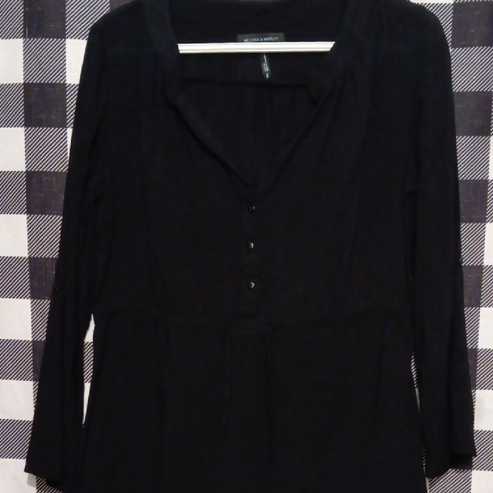 Black Long Sleeve Blouse